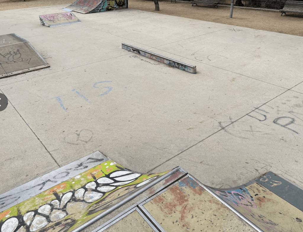 skatepark en L'Hospitalet de Llobregat, España